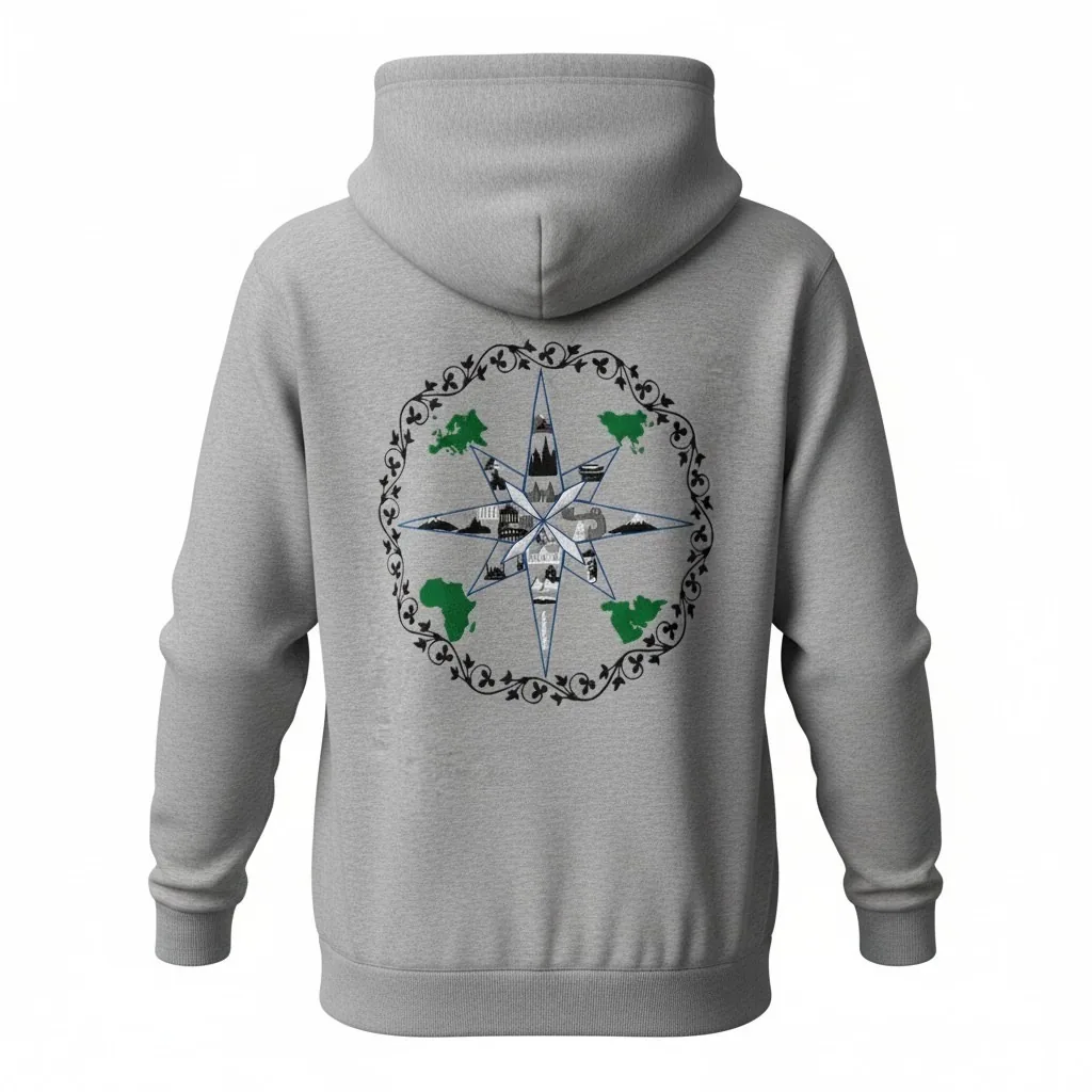 Compass hoodie