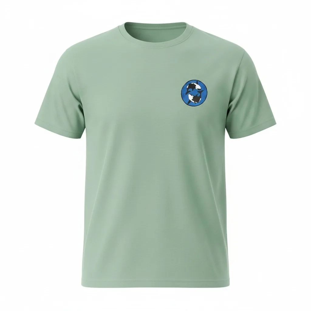 Chest badge tee